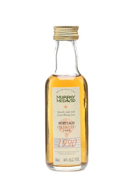 Mortlach 1990 12 Year Old Bottled 2002 - Murray McDavid 5cl / 46%