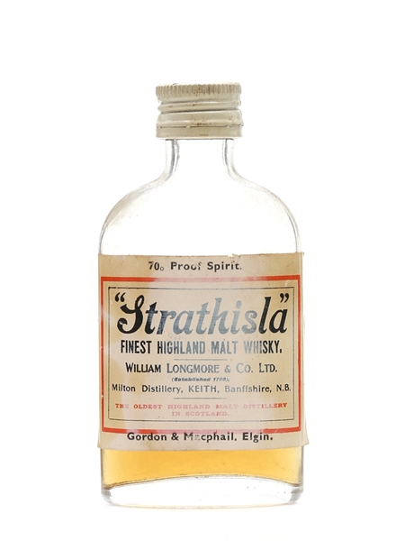 Strathisla Bottled 1950s - William Longmore, Milton Distillery 5cl / 40%