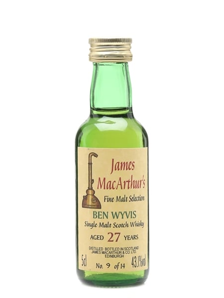 Ben Wyvis 27 Year Old James MacArthur's 5cl / 43.1%