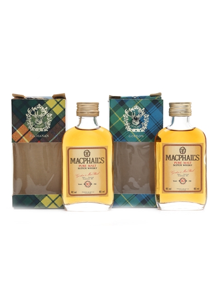 MacPhail's Single Malt 10 Year Old Gordon & MacPhail 2 x 5cl / 40%