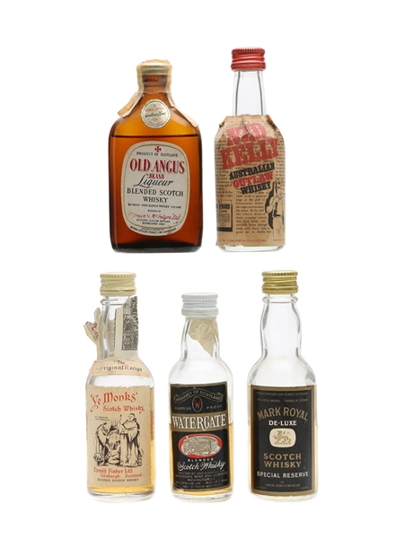 5 x Blended Whisky inc. Australian Whisky Miniature