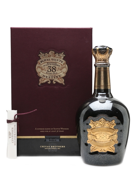 Royal Salute 38 Year Old Bottled 2012 - Stone Of Destiny 70cl / 40%