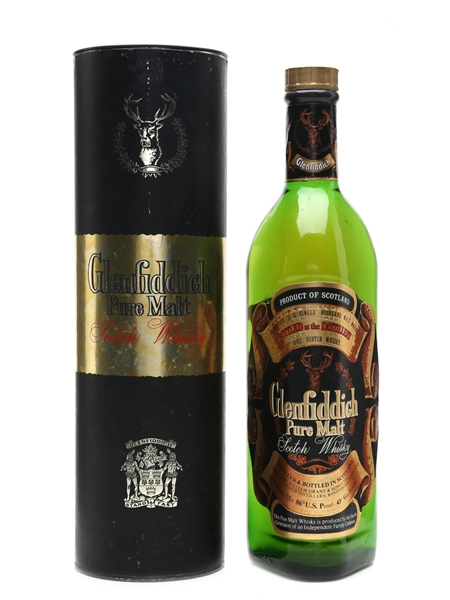 Glenfiddich Pure Malt Bottled 1980s 75cl / 43%