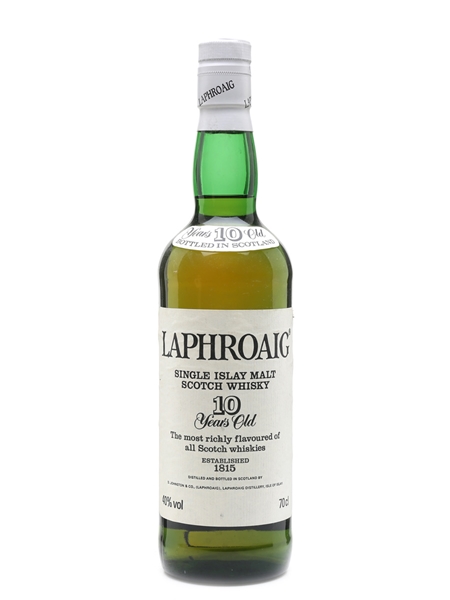 Laphroaig 10 Year Old Bottled 1990s - Pre Royal Warrant 70cl / 40%