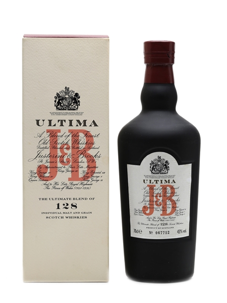 J & B Ultima Justerini & Brooks 70cl