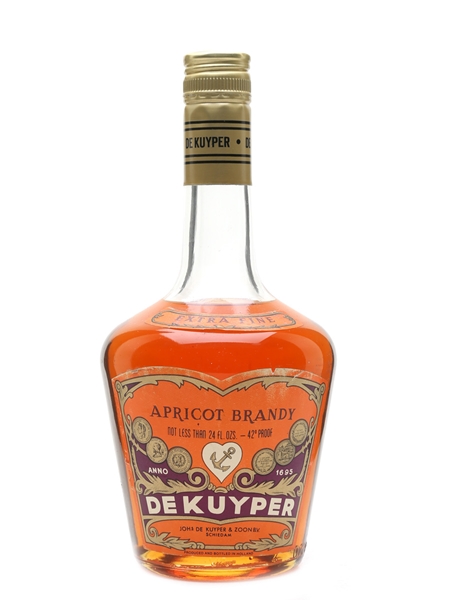 De Kuyper Apricot Brandy Bottled 1970s 70cl / 21%