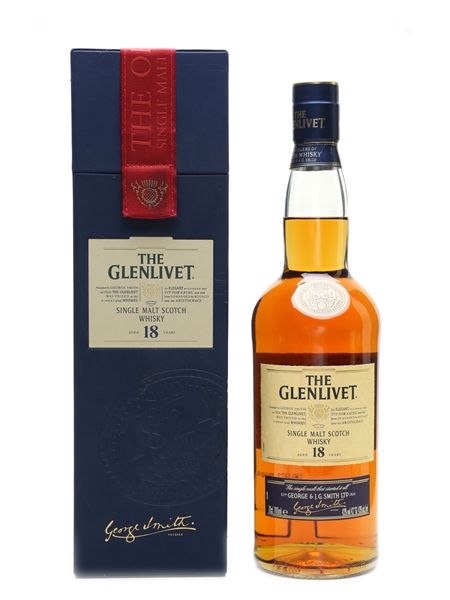 Glenlivet 18 Year Old Old Presentation 70cl / 43%