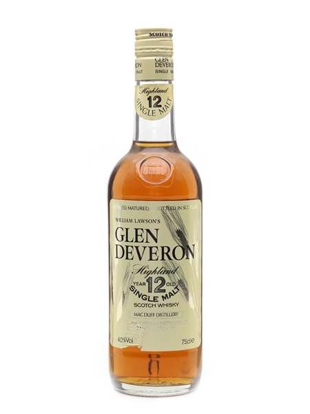 Glen Deveron 12 Year Old Bottled 1980s 75cl / 40%