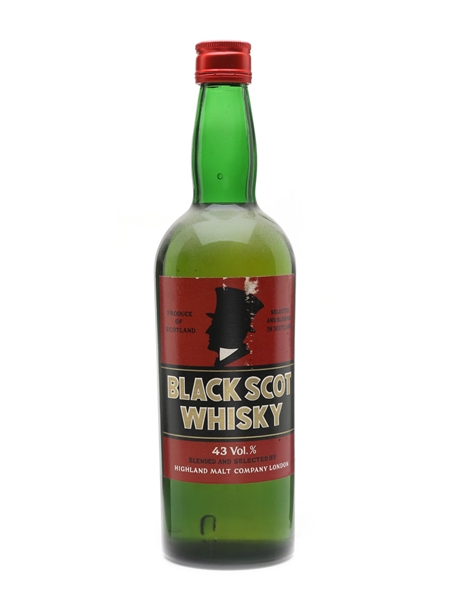 Black Scot Whisky Bottled 1970s 70cl / 43%