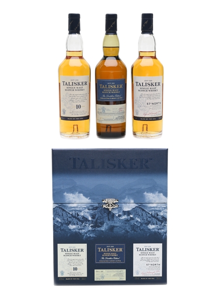 Talisker Gift Set Gift Box 3 x 20cl