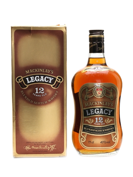 Mackinlay's Legacy 12 Year Old - Lot 35236 - Buy/Sell Blended