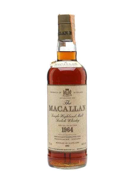 Macallan 1964 Bottled 1982 - Rinaldi 75cl / 43%