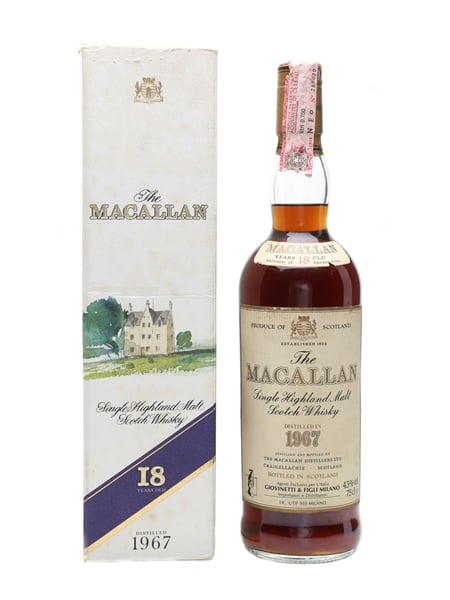 Macallan 1967 18 Year Old - Giovinetti 75cl / 43%