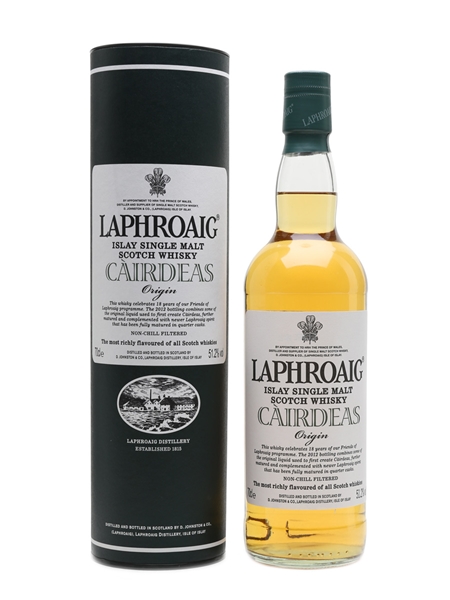 Laphroaig Cairdeas Origin Bottled 2012 70cl / 51.2%