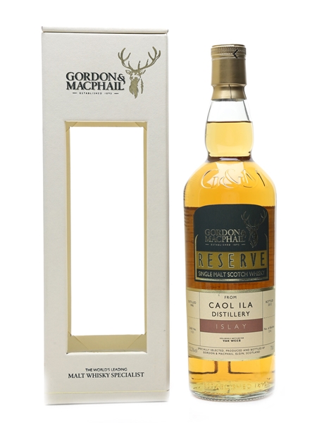 Caol Ila 1990 Gordon & MacPhail Reserve Bottled 2012 - Van Wees 70cl / 52.2%