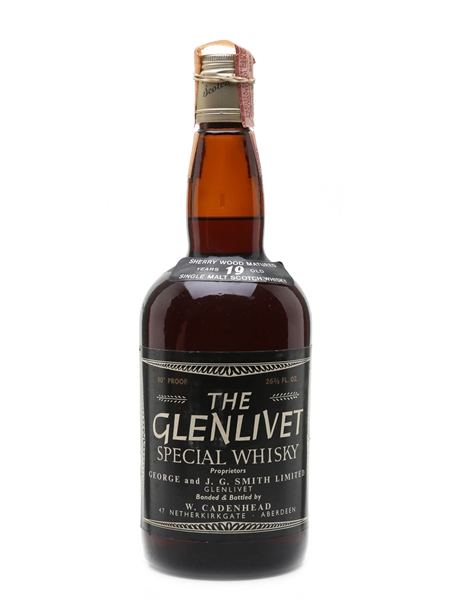 Glenlivet 19 Year Old Bottled 1977 - Cadenhead's 'Dumpy' 75.7cl / 46%