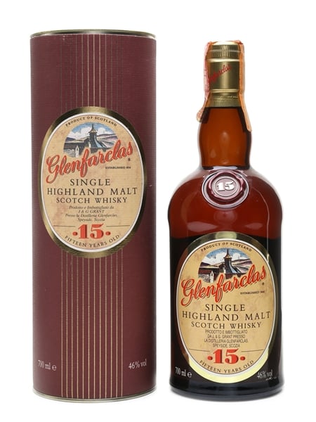 Glenfarclas 15 Year Old Bottled 1990s 70cl / 46%