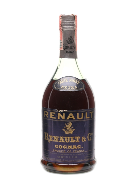 Renault Carte Noire Extra Bottled 1970s - Fillipo Fausto 75cl / 40%