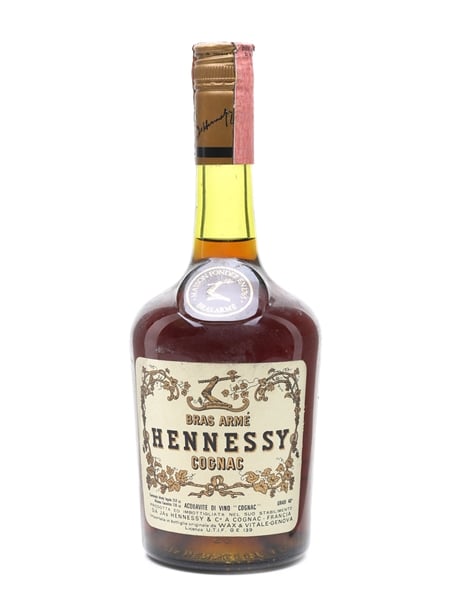 Hennessy Bras Arme Bottled 1970s - Wax & Vitale 75cl / 40%