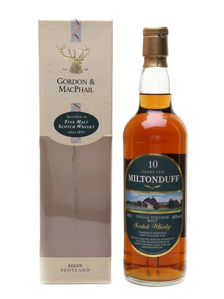 Miltonduff 10 Year Old Gordon & MacPhail 70cl / 40%