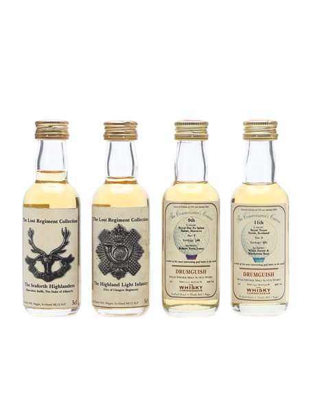 Assorted Whisky Lost Regiment & The Connoisseurs Course 4 x 5cl