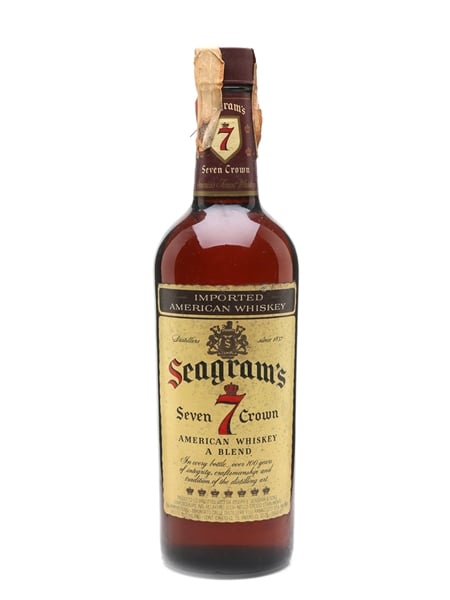 Seagram's 7 Crown Bottled 1970s - Ramazzotti 75cl / 43%