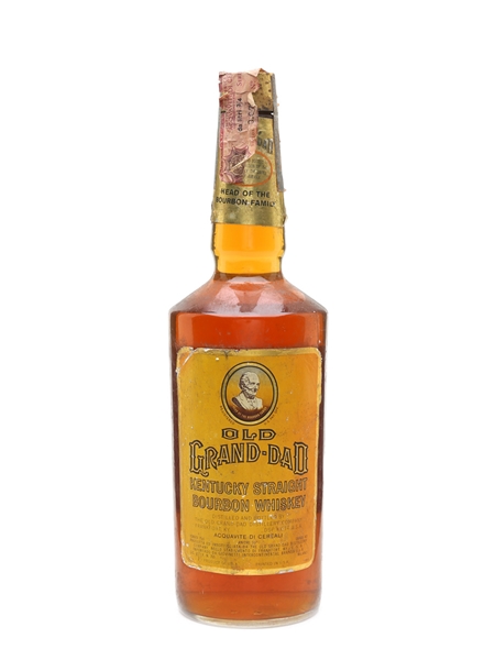 Old Grand Dad Bottled 1970s - Giovinetti 75cl / 40%