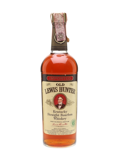 Old Lewis Hunter 6 Year Old Bottled 1970s - Silva 75cl / 43%