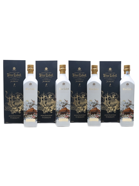 Johnnie Walker Blue Label Keep Walking China 2017 4 x 75cl / 55.8%