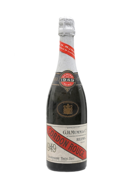 Mumm Cordon Rouge 1949  75cl / 12%