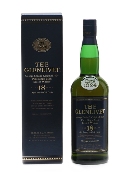 Glenlivet 18 Year Old Old Presentation 70cl / 43%