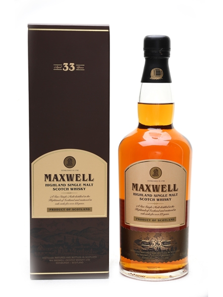 Maxwell 1979 33 Year Old 70cl / 40%