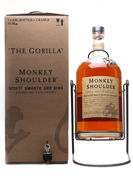 Monkey Shoulder Batch 27 - Large Bottle With Cradle 450cl / 40%