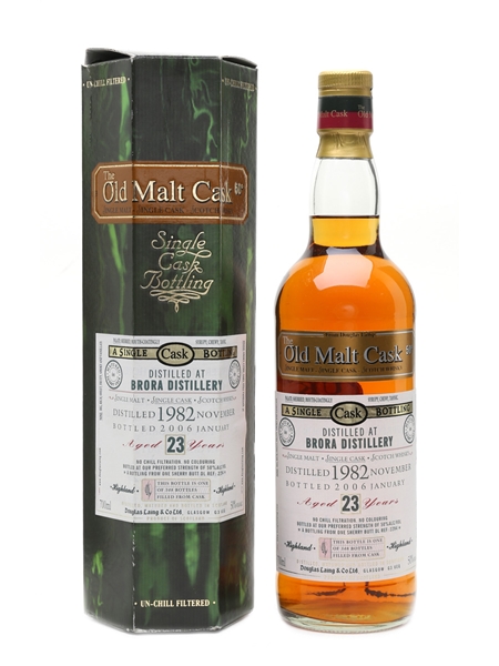 Brora 1982 23 Year Old The Old Malt Cask Bottled 2006 - Douglas Laing 70cl / 50%