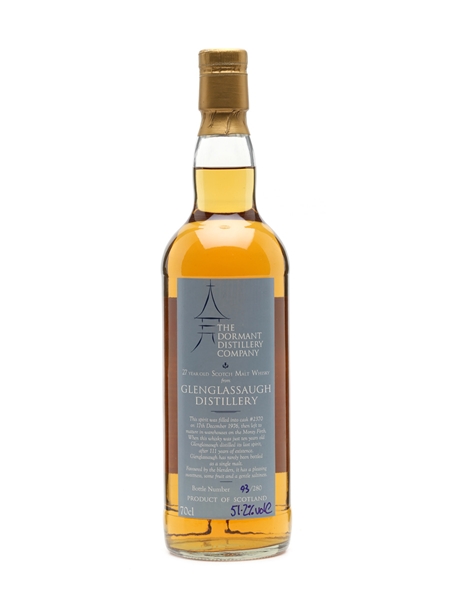 Glenglassaugh 1976 27 Years Old Dormant Distillery Co. 70cl