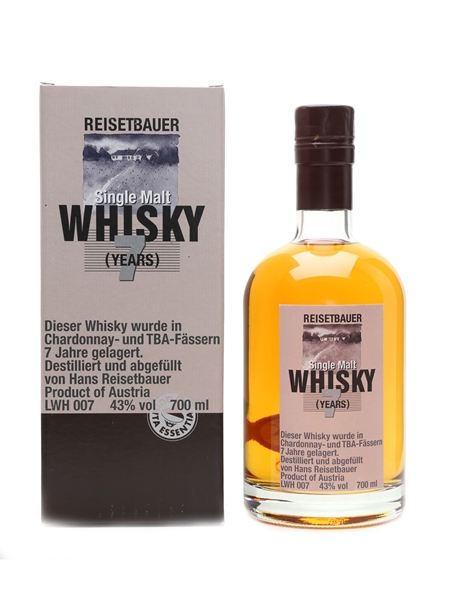 Reisetbauer 7 Year Old Austrian Single Malt Whisky 70cl / 43%