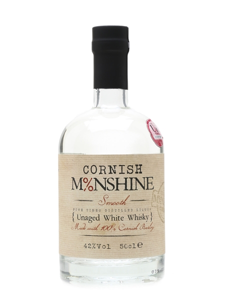 Cornish Moonshine Unaged White Whisky 50cl / 42%