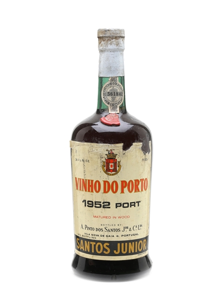 Santos Junior 1952 Port Bottled 1973 - Hallgarten 75cl