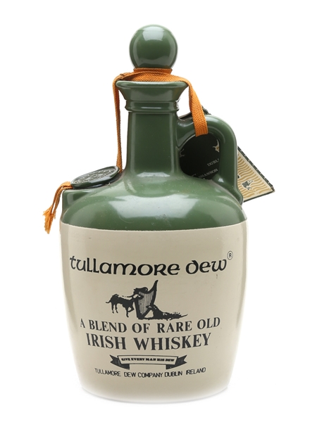 Tullamore Dew Ceramic Decanter Bottled 1980s 75cl / 40%