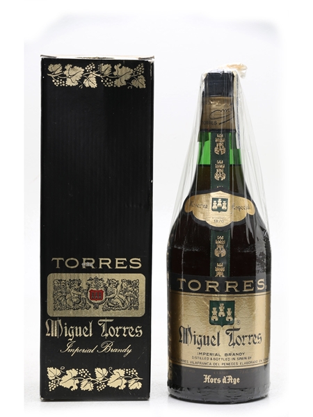 Torres Imperial Hors d'Age Brandy Spanish Brandy 75cl / 39.5%