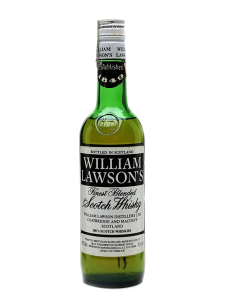 William Lawson's Finest Bottled 2000s - Martini & Rossi 70cl / 40%