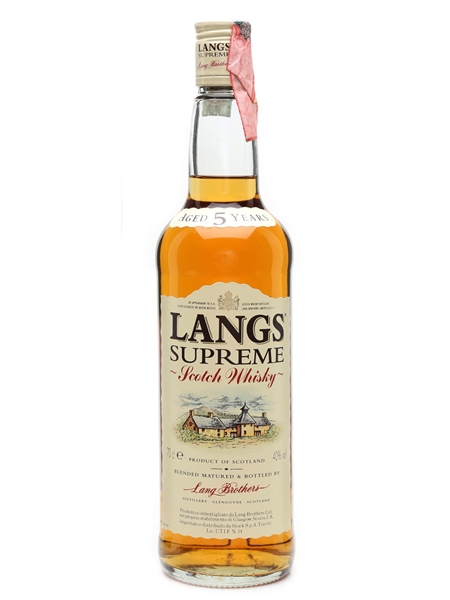 Lang's Supreme 5 Year Old  70cl / 40%