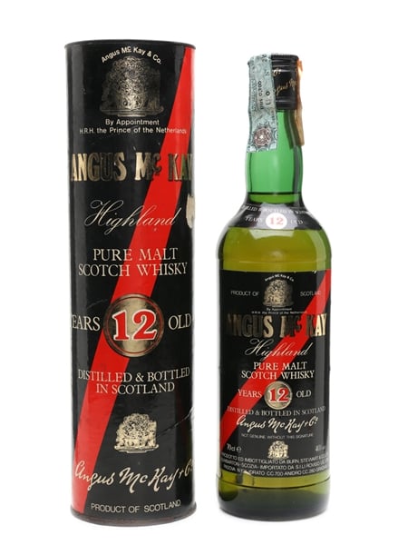 Angus McKay 12 Year Old Sili Rovigo 70cl / 40%