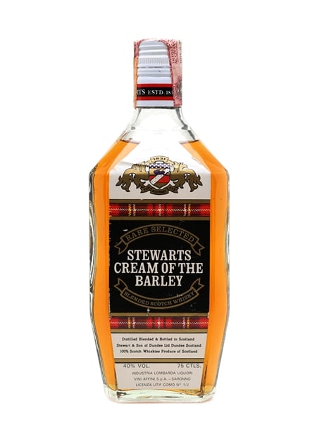 Stewart's Cream Of The Barley Bottled 1970s - Saronno 75cl / 40%