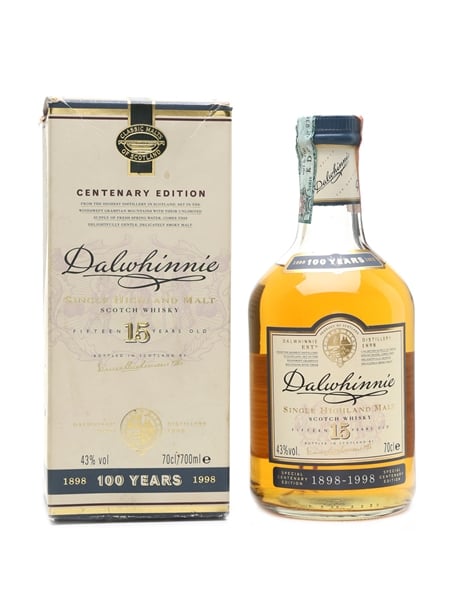 Dalwhinnie 15 Year Old 100 Years Centenary Edition 70cl / 43%