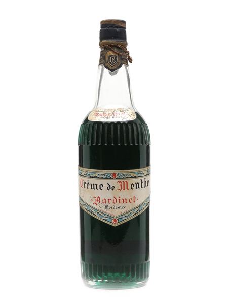 Bardinet Creme De Menthe Bottled 1950s 75cl / 25%