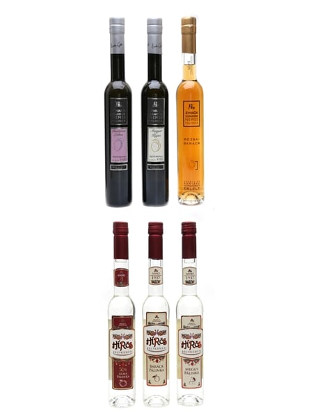Hiros & Zwack Palinka Hungary 6 x 35cl