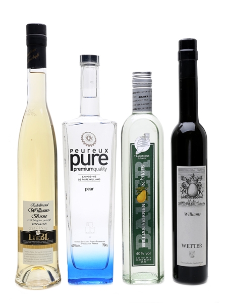 Williams Pear Eau De Vie Austria, France, Germany 35cl, 2 x 50cl, 70cl