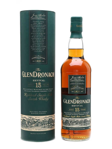 Glendronach 15 Year Old Revival  70cl / 46%