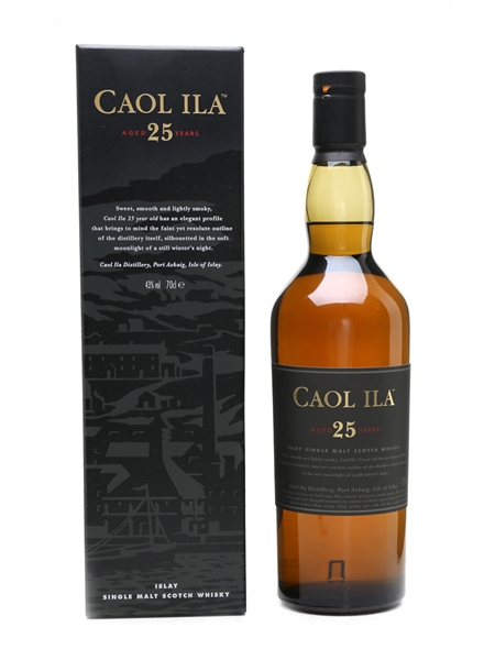 Caol Ila 25 Year Old  70cl / 43%